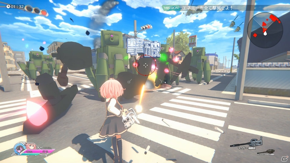 「Play,Doujin！」プロジェクトに「OHBA堂」が参加！「魔砲少女のメイガスフィア」をPC/PS4向けに2020年発売の画像2