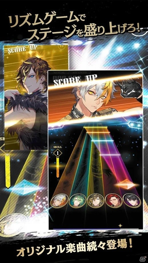 ワルメン育成＆リズムゲーム「ブラックスター -Theater Starless-」が配信開始！テーマ曲のフルMVも公開の画像6