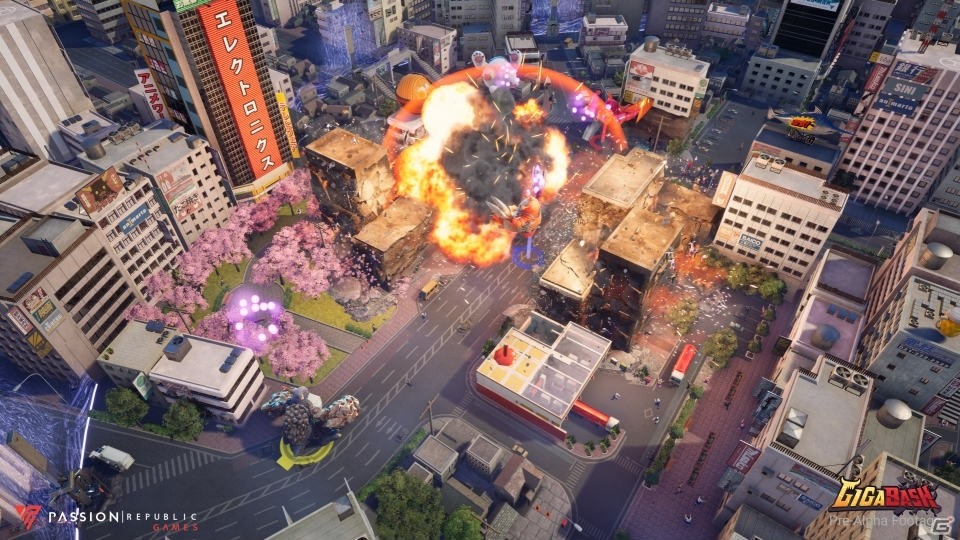 PS4/PC「GIGABASH」がTGS2019にプレイアブル出展！怪獣映画のような大立ち回りが楽しめる対戦アクションの画像6