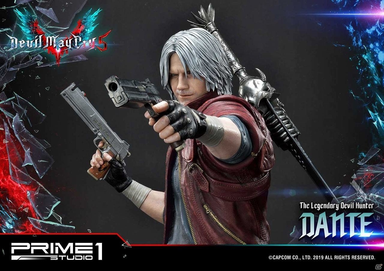 「デビル メイ クライ 5」より伝説のデビルハンター「ダンテ」が迫力の1/4スケールで登場！の画像15
