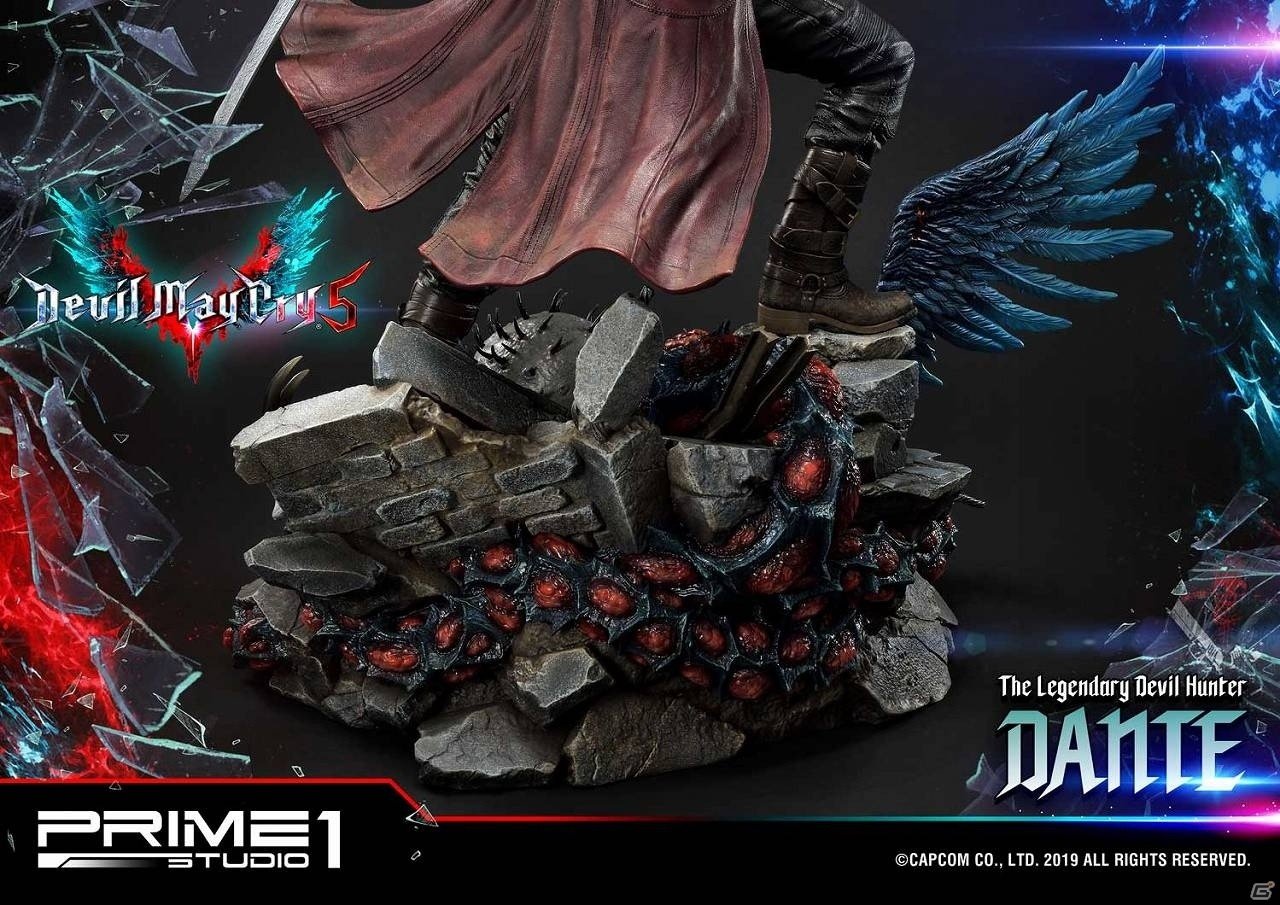 「デビル メイ クライ 5」より伝説のデビルハンター「ダンテ」が迫力の1/4スケールで登場！の画像17