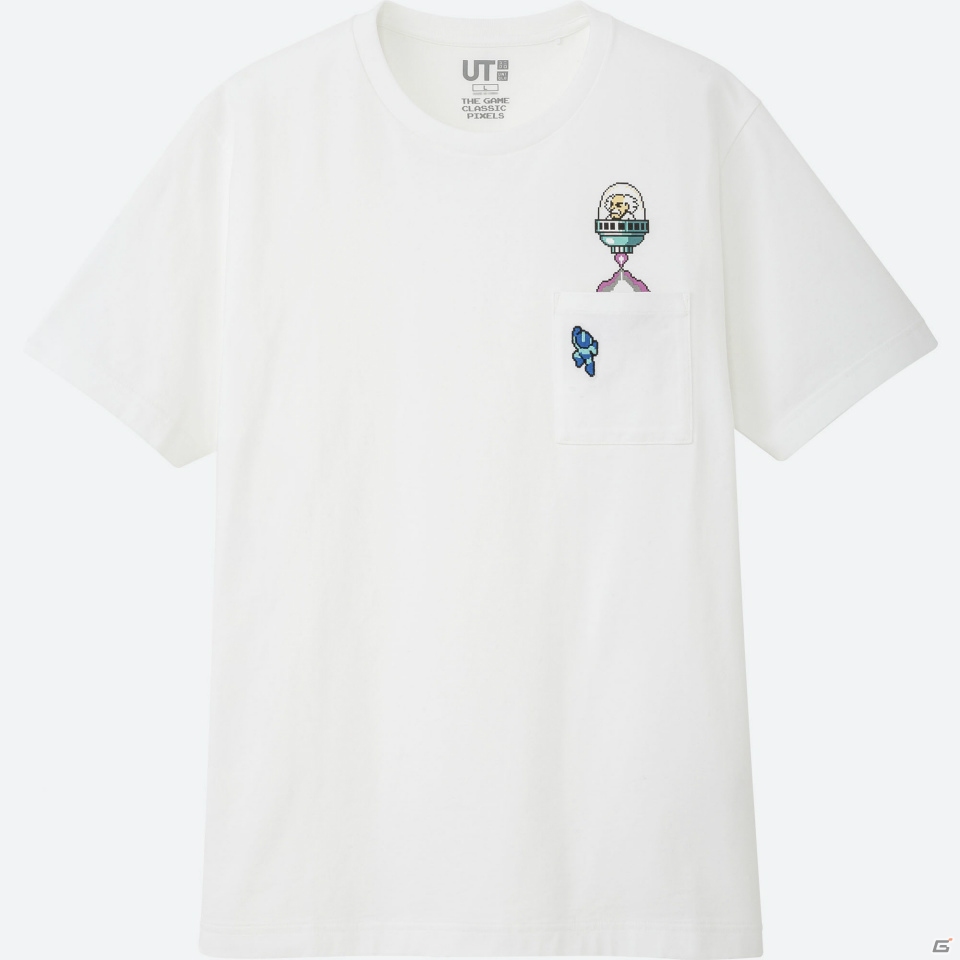 ユニクロUTのコレクション「ザ ゲームクラシックピクセルズ」にロックマンが登場！9月23日より発売の画像3
