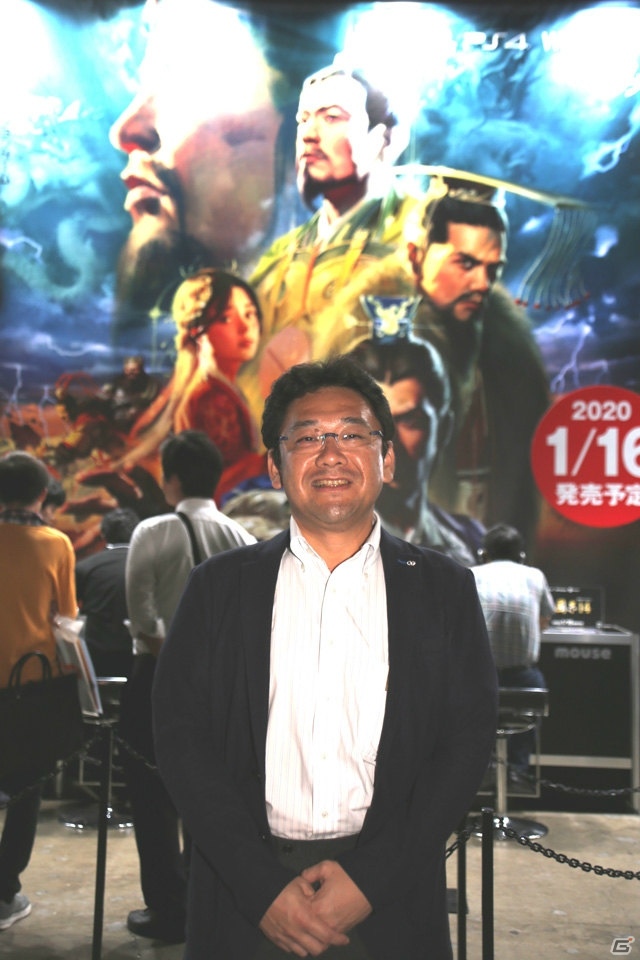 「三國志14」の越後谷プロデューサーにインタビュー－本作に込めた開発陣のこだわりや思いとは？【TGS2019】の画像1