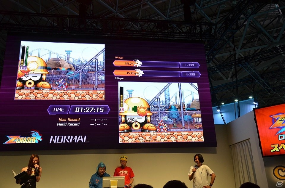 ライバルと競う新モードも登場！「ロックマン ゼロ＆ゼクス ダブルヒーローコレクション」ステージレポート【TGS2019】の画像15
