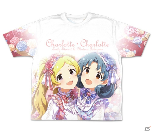 「アイドルマスター ミリオンライブ！」田中琴葉やCharlotte・Charlotteの両面フルグラフィックTシャツが登場！の画像3