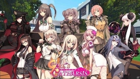 iOS/Android「ガールズカタルシス」が2019年秋に配信！陸・海・空の兵器が登場する美少女スクールミリタリーゲームの画像2