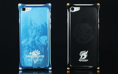 「モンスターハンターワールド：アイスボーン」とMH15周年モデルのジュラルミン削り出しiPhoneケースが発売決定！