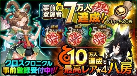 「クロスクロニクル」総勢96名に9,696円のギフトコードが当たるキャンペーン第二弾をスタート！の画像6