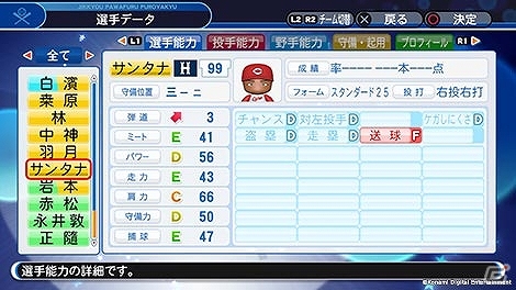 「プロ野球スピリッツ2019」、「実況パワフルプロ野球2018」、Switch「実況パワフルプロ野球」に2019年7月末時点の選手が追加！の画像32