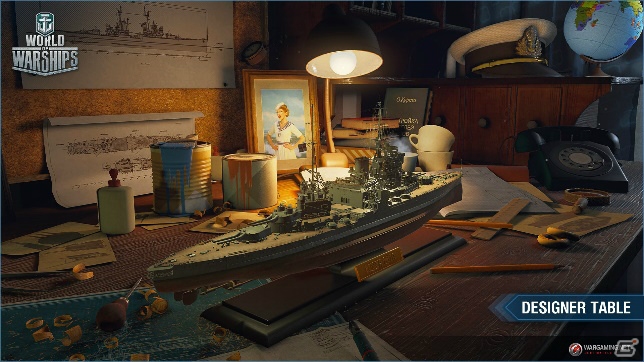 「World of Warships」サービス開始4周年記念アップデートにて「デザイナーズ・テーブル」が実装！の画像3