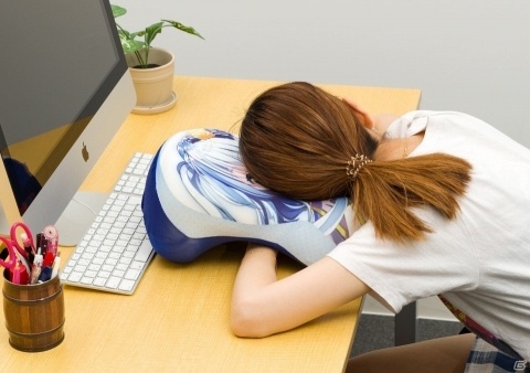 ストレス社会に生きる紳士諸君の心と身体を癒やす「立体デスクピロー」が登場！の画像1