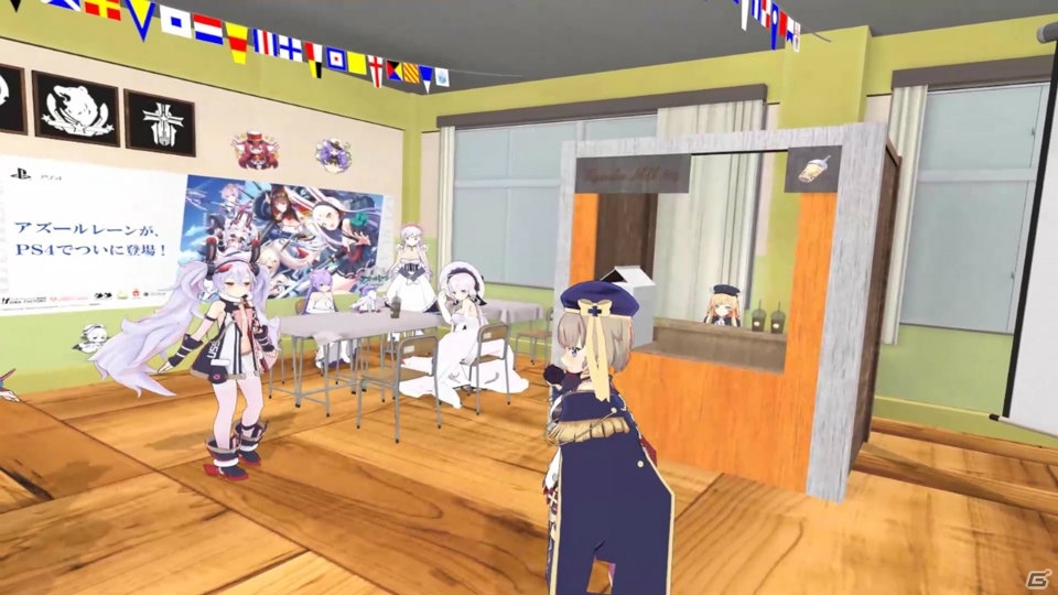 TSUKUMO各店舗にて「アズレンVR」の体験会が開催！大地葉さんらのサイン色紙が当たるキャンペーンも実施の画像3