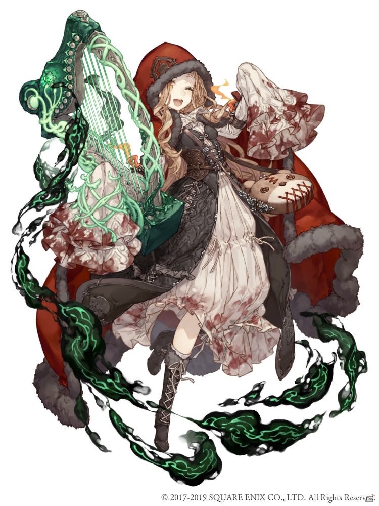 「SINoALICE」赤ずきんの新ジョブ「怠熊のミンストレル」が登場する「怠惰な緋熊ガチャ」が開始！の画像2