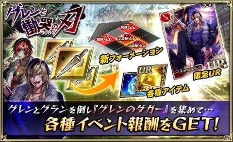 「オルタンシア・サーガ」イベント「グレンと慟哭の刃」が開催！レイドボスを倒して限定15UR「グレン」を手に入れようの画像2