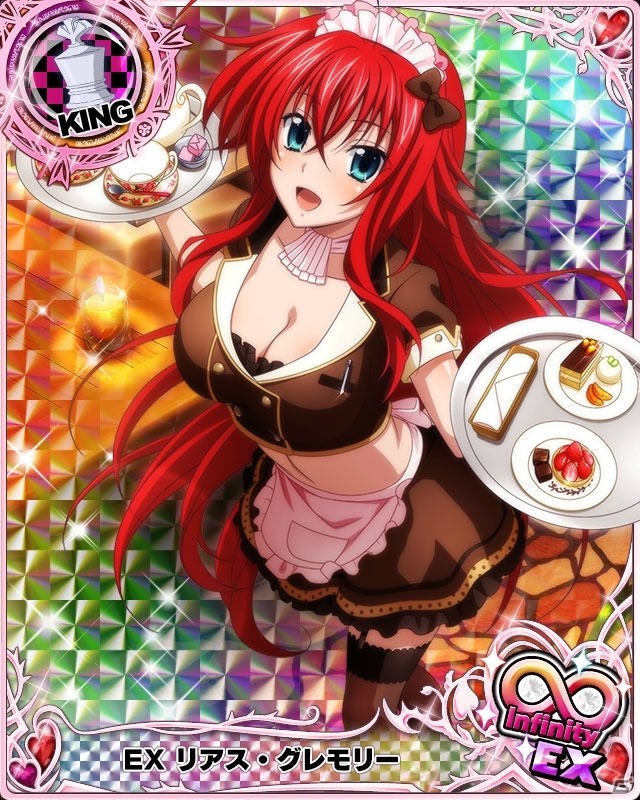 「ハイスクールD×D」ガチャボスイベント「美女と料理のおもてなしです！」が開催！ウェイトレス姿のリアス・グレモリーが登場の画像2