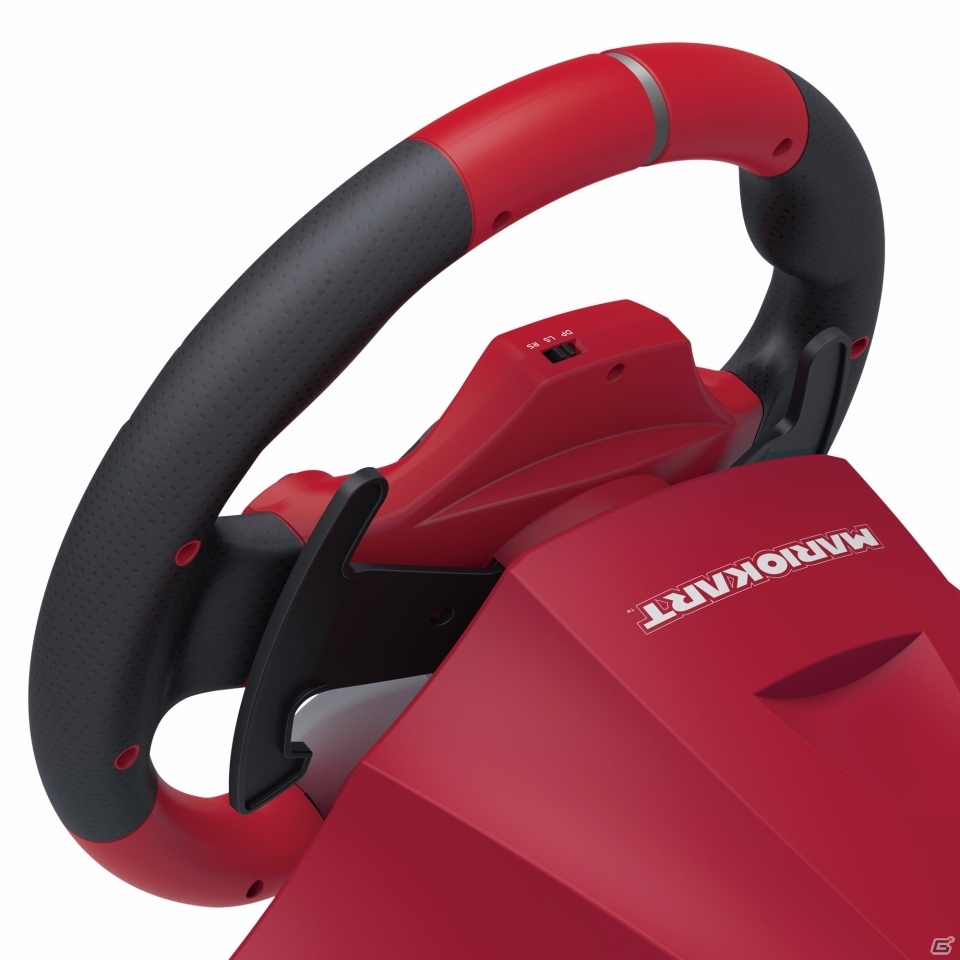 Switchで使用できる「マリオカート」仕様のステアリング型コントローラー2種が11月に発売！の画像6