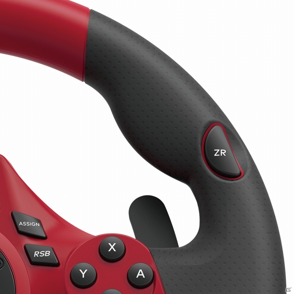 Switchで使用できる「マリオカート」仕様のステアリング型コントローラー2種が11月に発売！の画像8