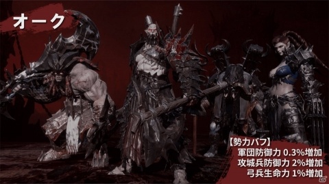 「ラストキングス」勢力紹介動画の第1弾が公開！オークやアンデッド、龍人が登場の画像8