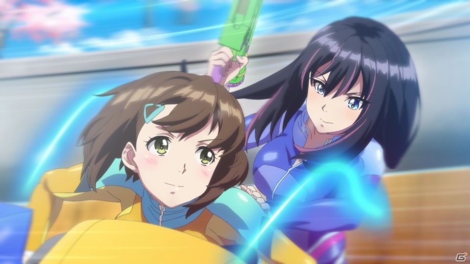 PS4「神田川JET GIRLS」のオープニングアニメが公開！疾走感溢れる主題歌「境界線ガールズ」にも注目の画像3