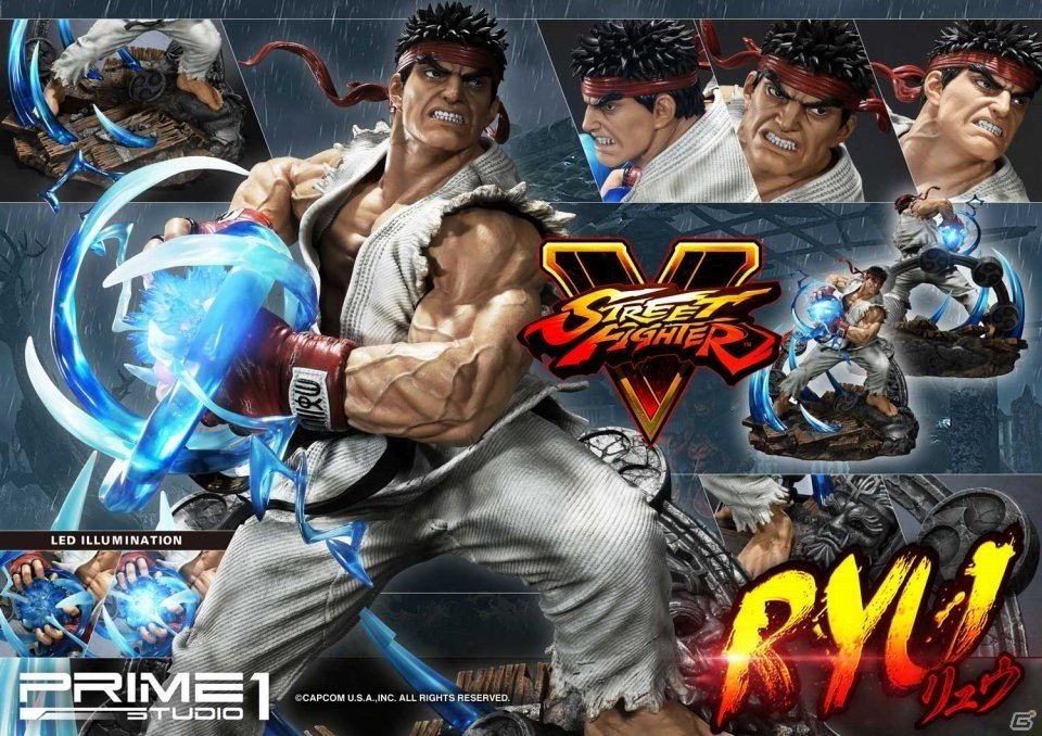 放て！真空波動拳！！「ストリートファイターV」より「リュウ」が迫力の超ハイエンドフィギュアで参戦 | Gamer