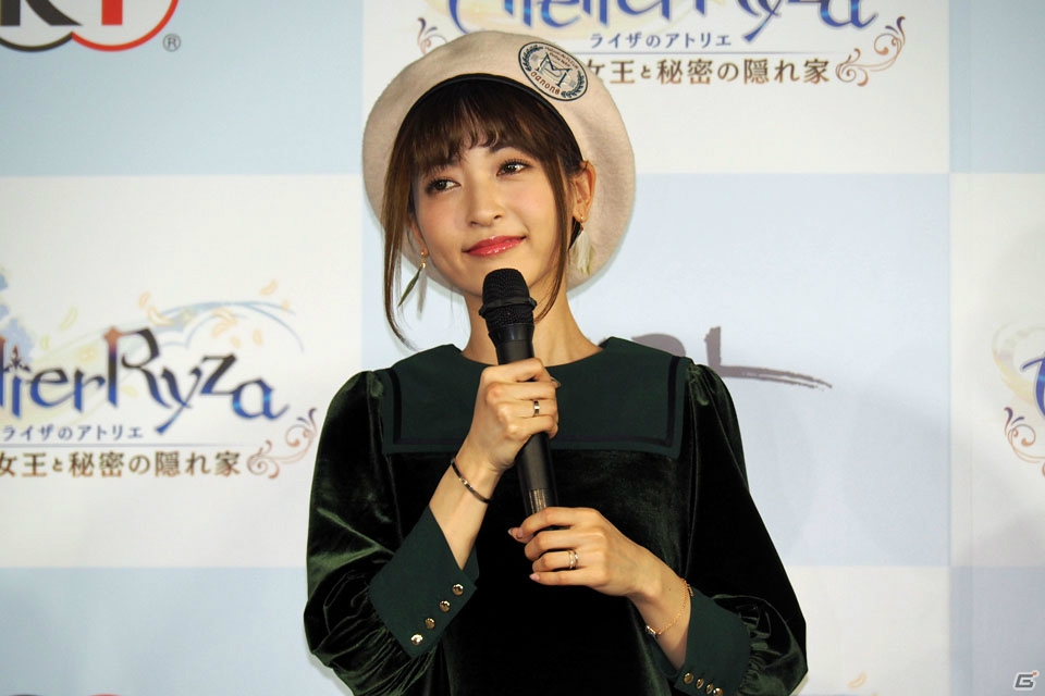 神田沙也加さんとふなっしーさんがゲームの魅力を語った「ライザのアトリエ」完成発表会をレポートの画像8