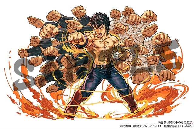 「パズル＆ドラゴンズ」漫画「北斗の拳」とのコラボ第5弾が9月30日より開催！の画像2