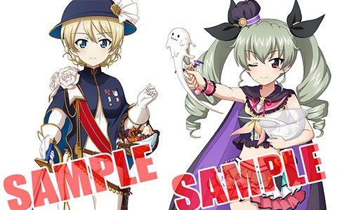 「ガールズ＆パンツァー 戦車道大作戦！」ハロウィン衣装のダージリンやアンチョビが登場！