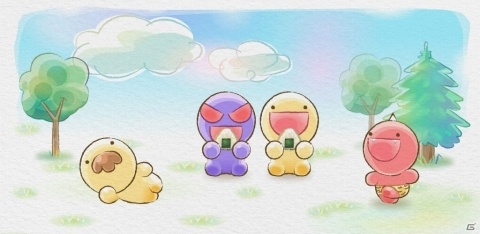 iOS/Android「ぺこぺこモグモグSOS」が配信！不思議な生き物“ふにゃもらけ”に食べ物をあげる脱出ゲームの画像1