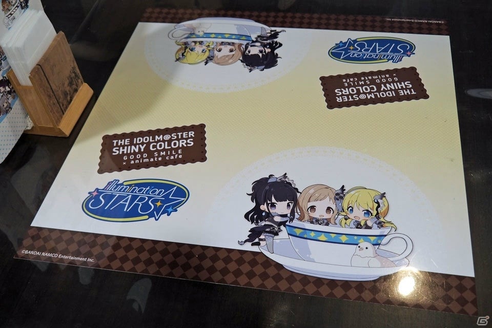 ユニットをイメージしたコラボメニューや限定グッズが登場！「アイドルマスター シャイニーカラーズ」コラボカフェの内覧会をレポートの画像11