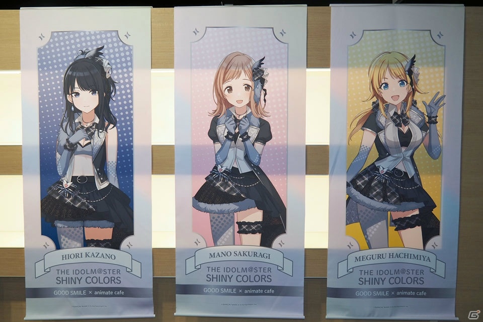 ユニットをイメージしたコラボメニューや限定グッズが登場！「アイドルマスター シャイニーカラーズ」コラボカフェの内覧会をレポートの画像3