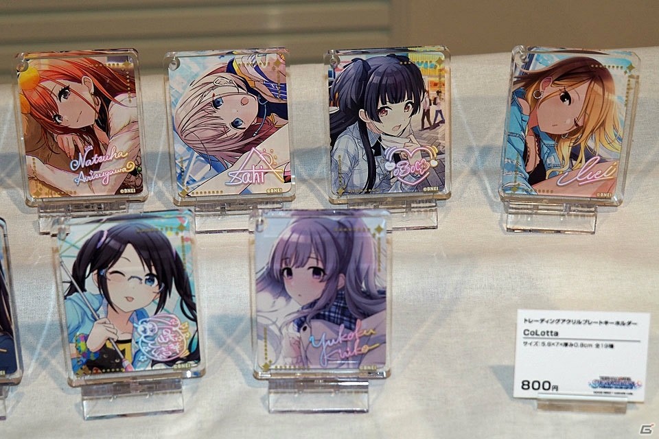 ユニットをイメージしたコラボメニューや限定グッズが登場！「アイドルマスター シャイニーカラーズ」コラボカフェの内覧会をレポートの画像48