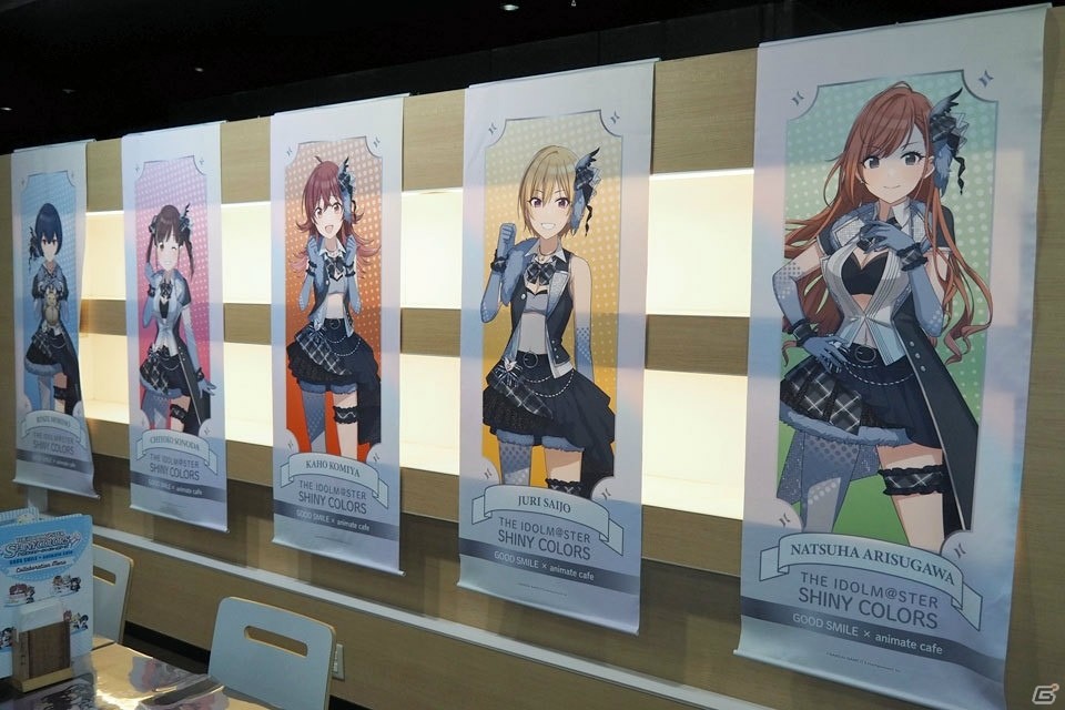 ユニットをイメージしたコラボメニューや限定グッズが登場！「アイドルマスター シャイニーカラーズ」コラボカフェの内覧会をレポートの画像5