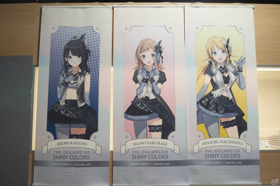 ユニットをイメージしたコラボメニューや限定グッズが登場！「アイドルマスター シャイニーカラーズ」コラボカフェの内覧会をレポートの画像53