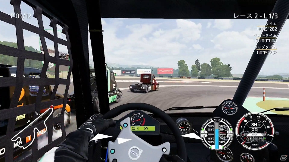 「FIA ヨーロピアン・トラックレーシング・チャンピオンシップ」現役トラックドライバーによる実況動画が公開の画像3