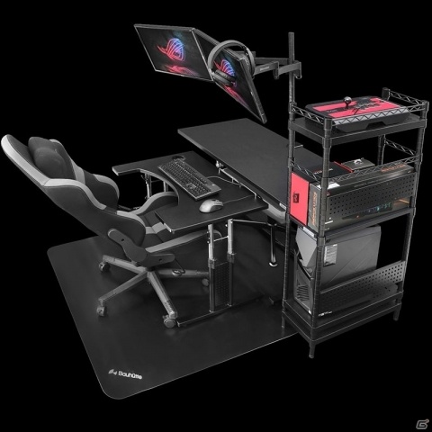 メインデスクと切り離して使えるデバイス専用テーブル「コックピットデスク BHD-800」が発売！の画像14