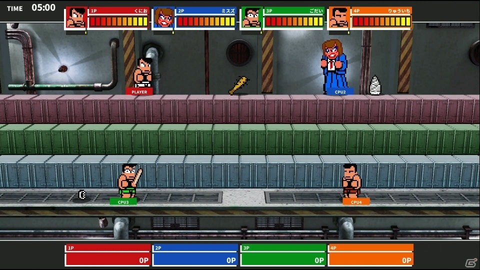 「ダウンタウン乱闘行進曲マッハ」の新ステージが発表！「ワールドサッカーチーム」の紹介PVも公開の画像1