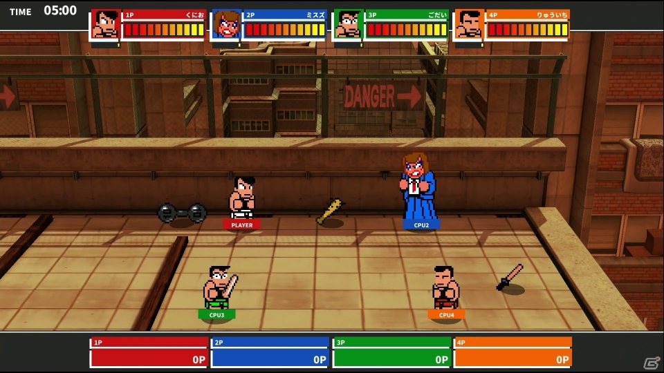 「ダウンタウン乱闘行進曲マッハ」の新ステージが発表！「ワールドサッカーチーム」の紹介PVも公開の画像2
