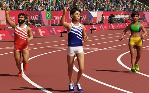 「東京2020オリンピック The Official Video Game」にて「トップアスリートに挑戦！」第2弾が開始！