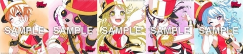 劇場版「BanG Dream! FILM LIVE」の入場者プレゼントがハロー、ハッピーワールド！のミニ色紙にの画像1