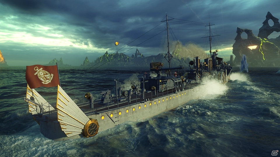 PS4「World of Warships: Legends」ハロウィン連続ミッションキャンペーンが開催！スチームパンクな艦艇をゲットしようの画像3