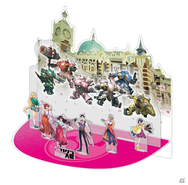 「新サクラ大戦」アクリルジオラマスタンドやタペストリーなど販売店別の予約特典が公開！の画像2