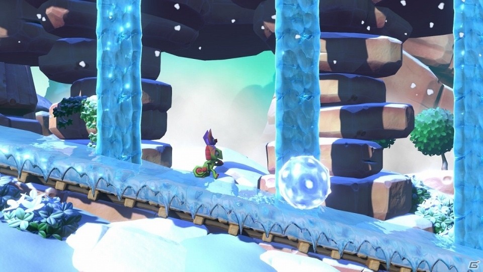 PS4/Switch/Steam「Yooka-Layleeとインポッシブル迷宮」が本日配信！ハチと協力して迷宮に挑む2Dアクションの画像7