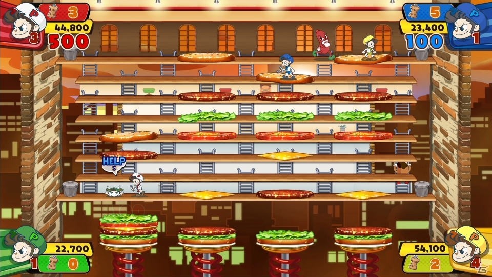 Switch「バーガータイムパーティー」が本日配信！100以上のステージや4人同時プレイが追加されたパーティーアクションの画像2