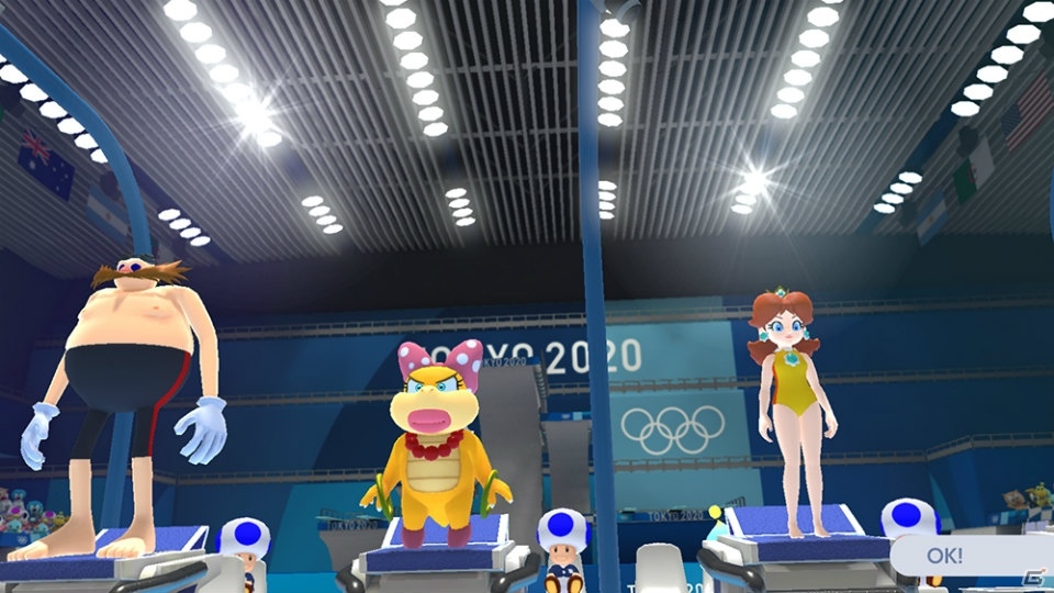 「マリオ＆ソニック AT 東京2020オリンピック」ボクシングや水泳などの競技を紹介！110mハードルのゲストにキノピコが登場の画像17