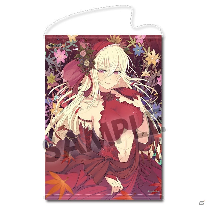 「閃乱カグラ NewWave Gバースト」より「焔 チアガールver.」「詠 バニーver.」などのB2タペストリーが登場の画像4