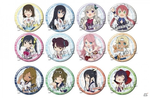 「神田川JET GIRLS」より早くもグッズ化！B2タペストリー、アクリルキーホルダー、アクリルフィギュア、缶バッジコレクションが登場の画像33