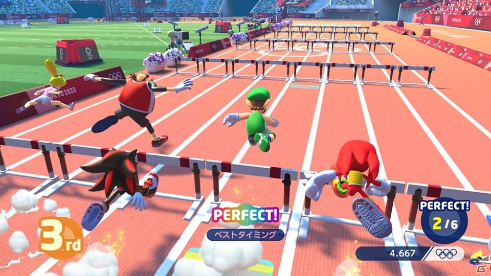 「マリオ＆ソニック AT 東京2020オリンピック」サーフィンや空手など7競技が遊べる体験版が配信！オープニングムービーも公開の画像4
