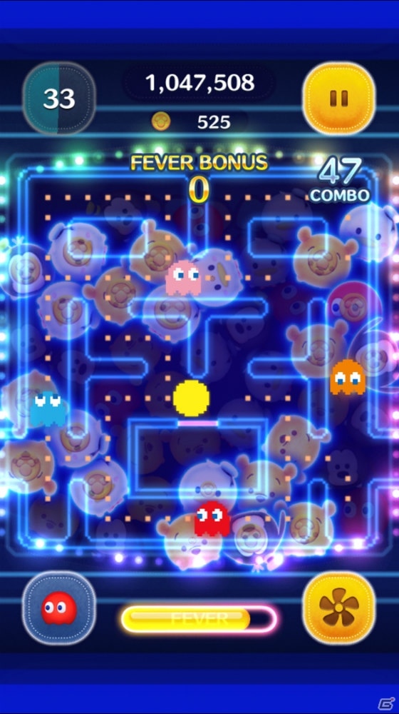 「シュガー・ラッシュ」に登場した「パックマン」たちが「LINE：ディズニー ツムツム」に新ツムとして登場！の画像7