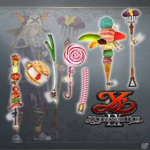 「イースIX -Monstrum NOX-」《鷹》の専用衣装や武器の外見が変化する「デリシャスウェポン」などがDLCとして配信！の画像4