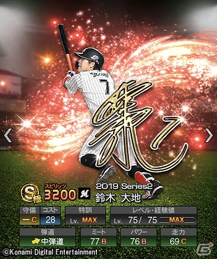 「プロ野球スピリッツA」投票で選ばれた「2019アニバーサリープレイヤー」の第1弾が登場！の画像6
